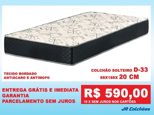 Colchão Solteiro D33 e Outros na Promoção - Foto 5