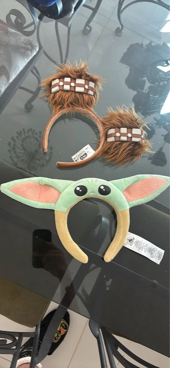 Kit 2 tiaras originais Disney