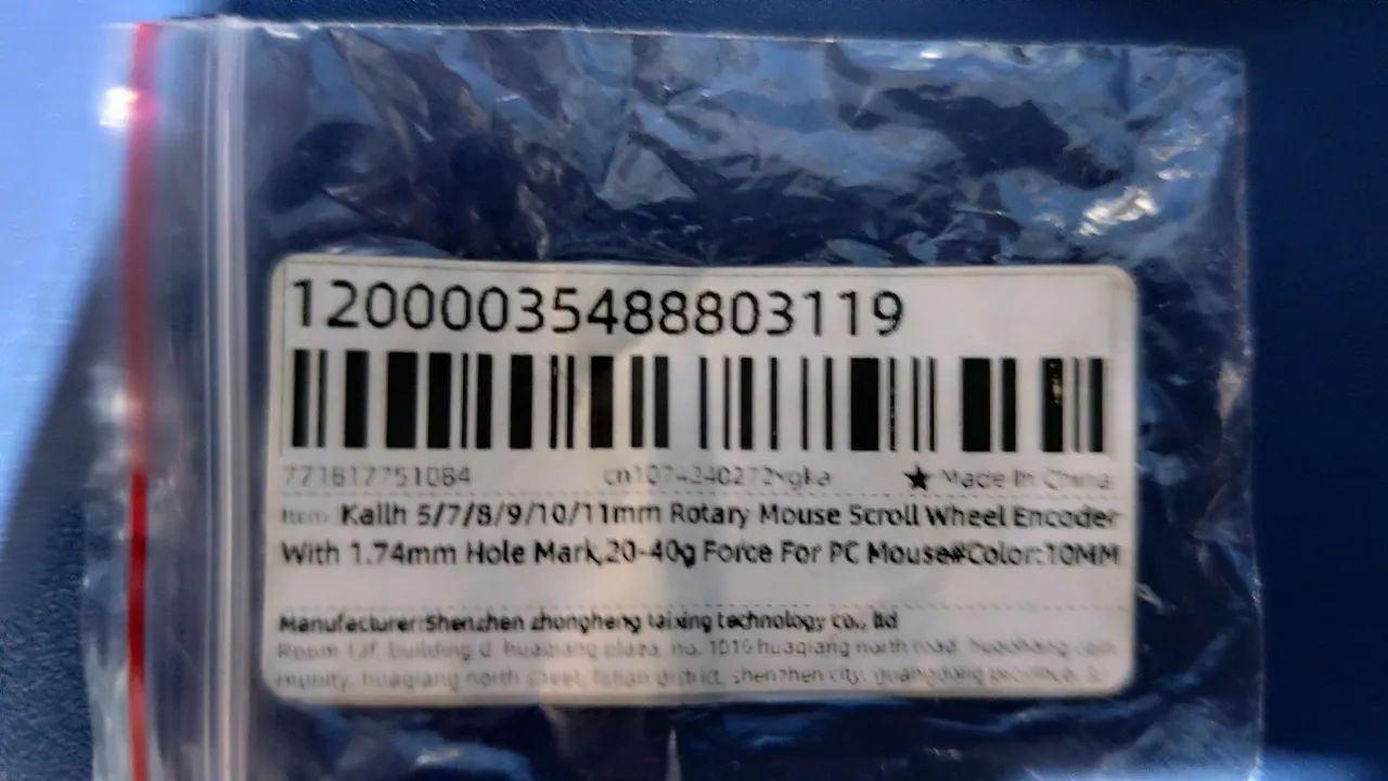 Encoder rotativo Kailh (scroll mouse) - Foto 3