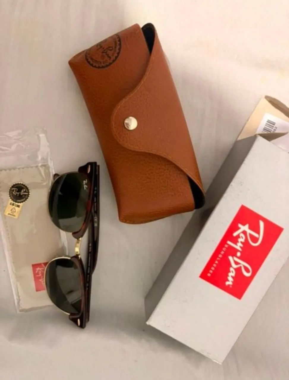 Óculos Ray-Ban Clubmaster Tartaruga