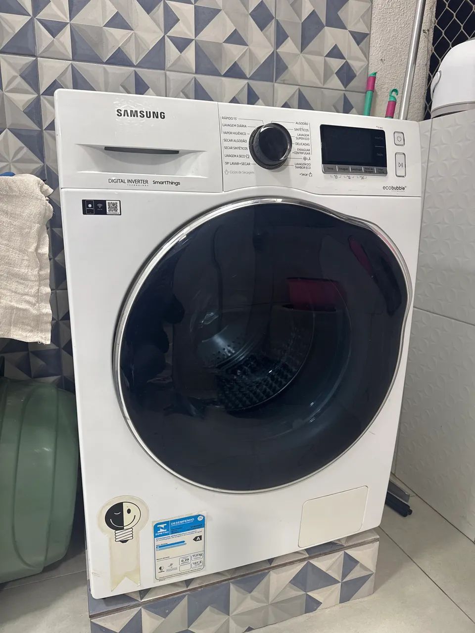Lava e Seca Samsung EcoBubble SmartThings