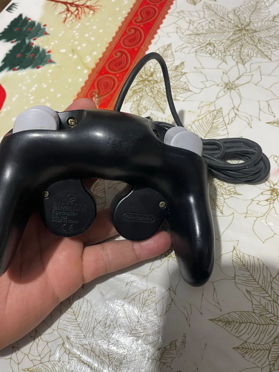 Controle original game cube preto - Foto 2