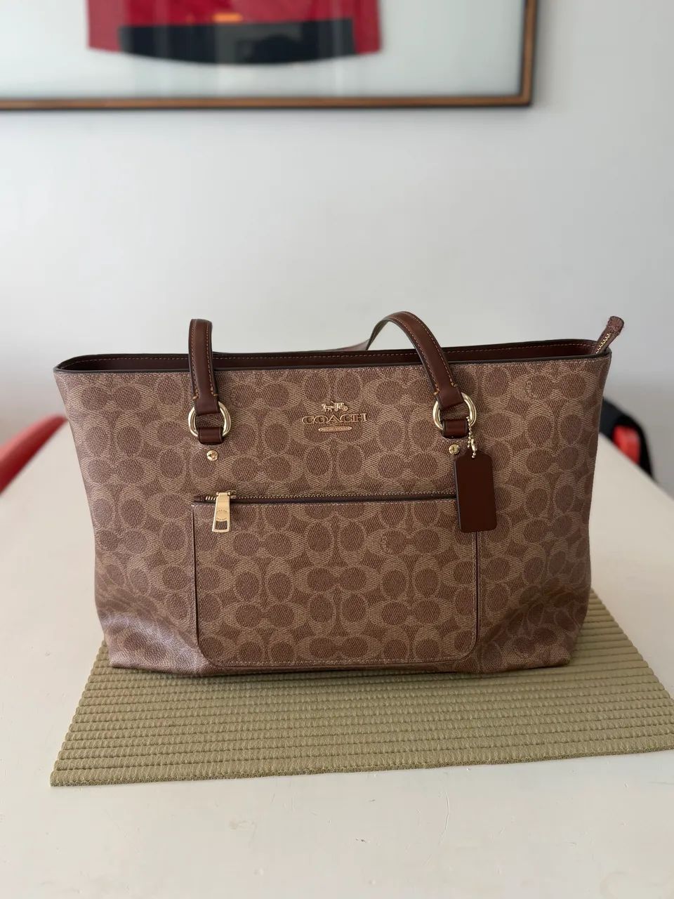 Bolsa Coach Station Tote - Foto 2