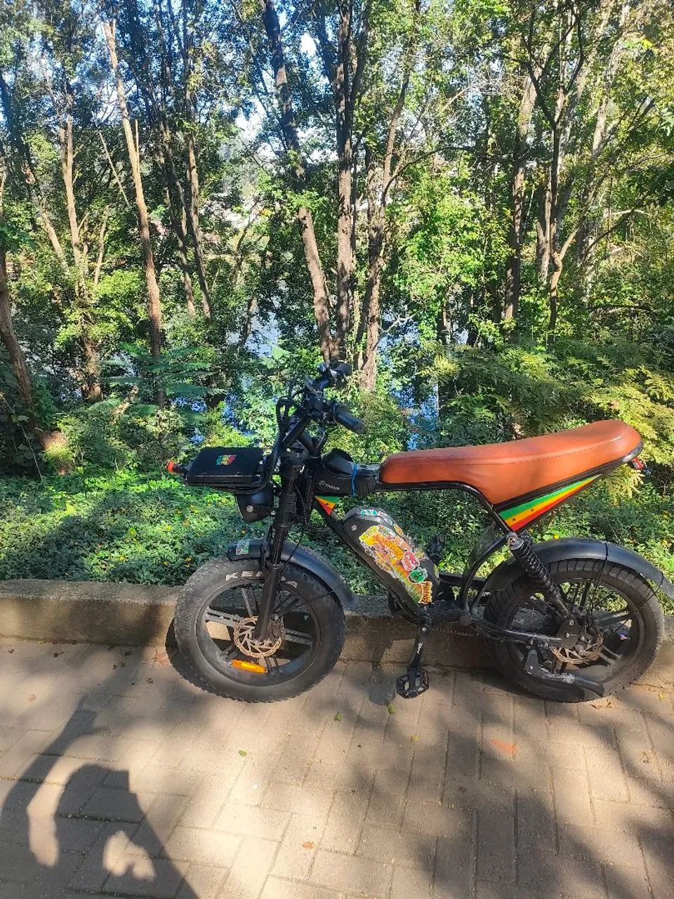 Bicicleta elétrica Ouxi V8 pro  - Foto 3
