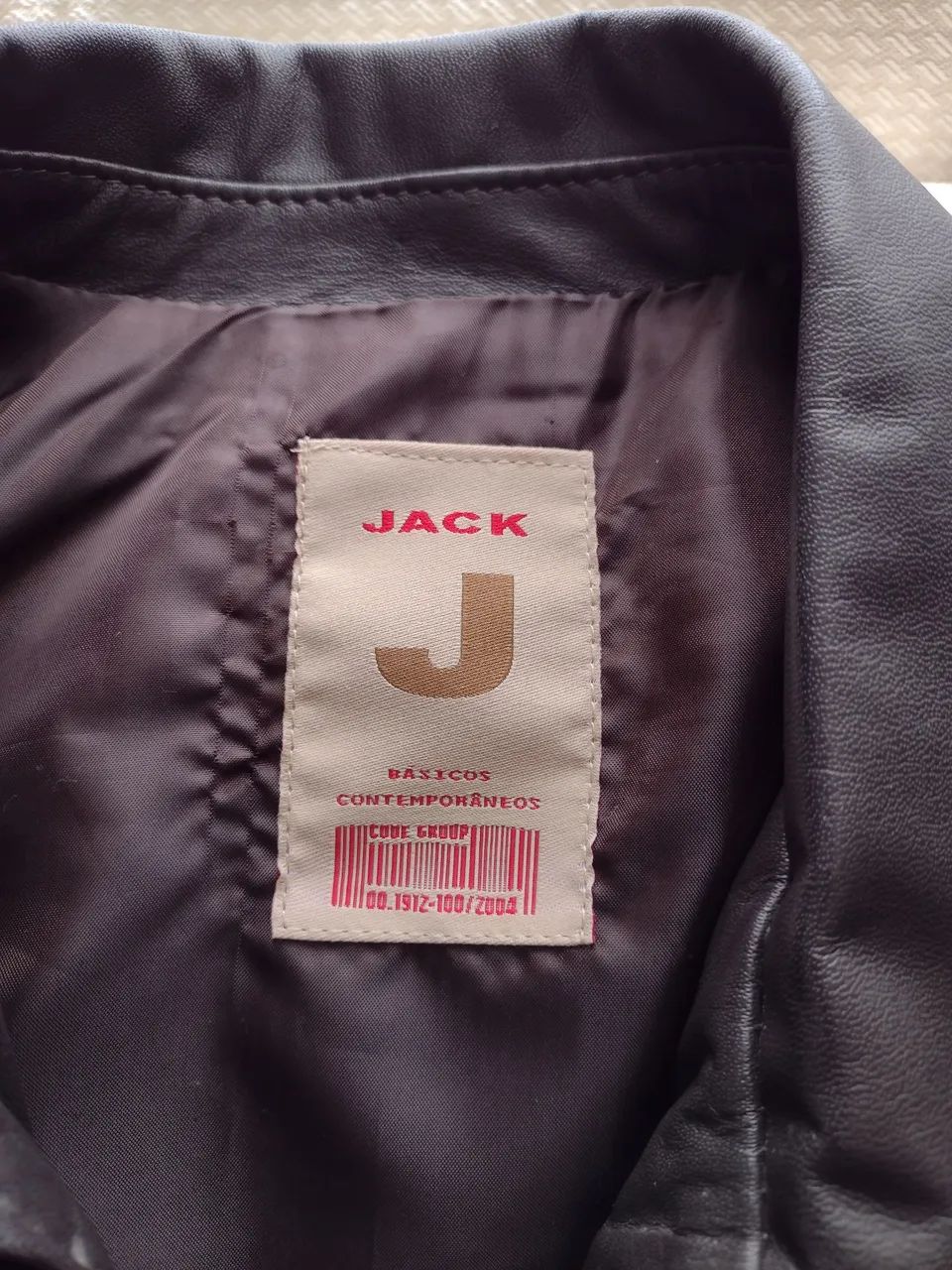JAQUETA DE COURO LEGÍTIMO JACK. - Foto 5