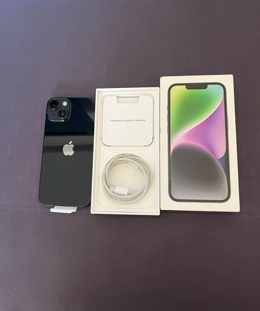 iPhone 14 128gb - Caixa, Cabo e Nota