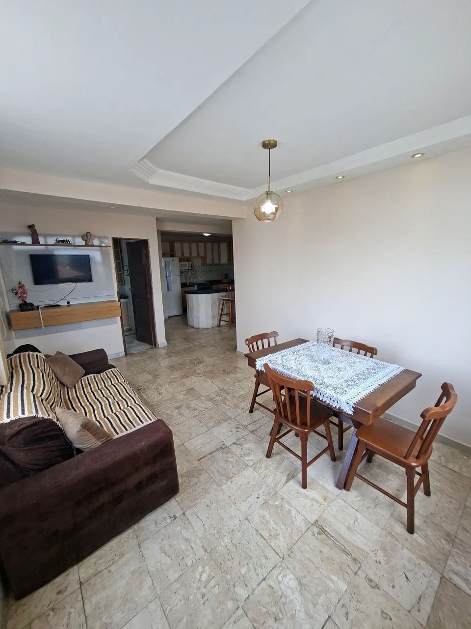 Apartamento mobiliado na orla de petrolina-PE valor com água e luz  - Foto 2