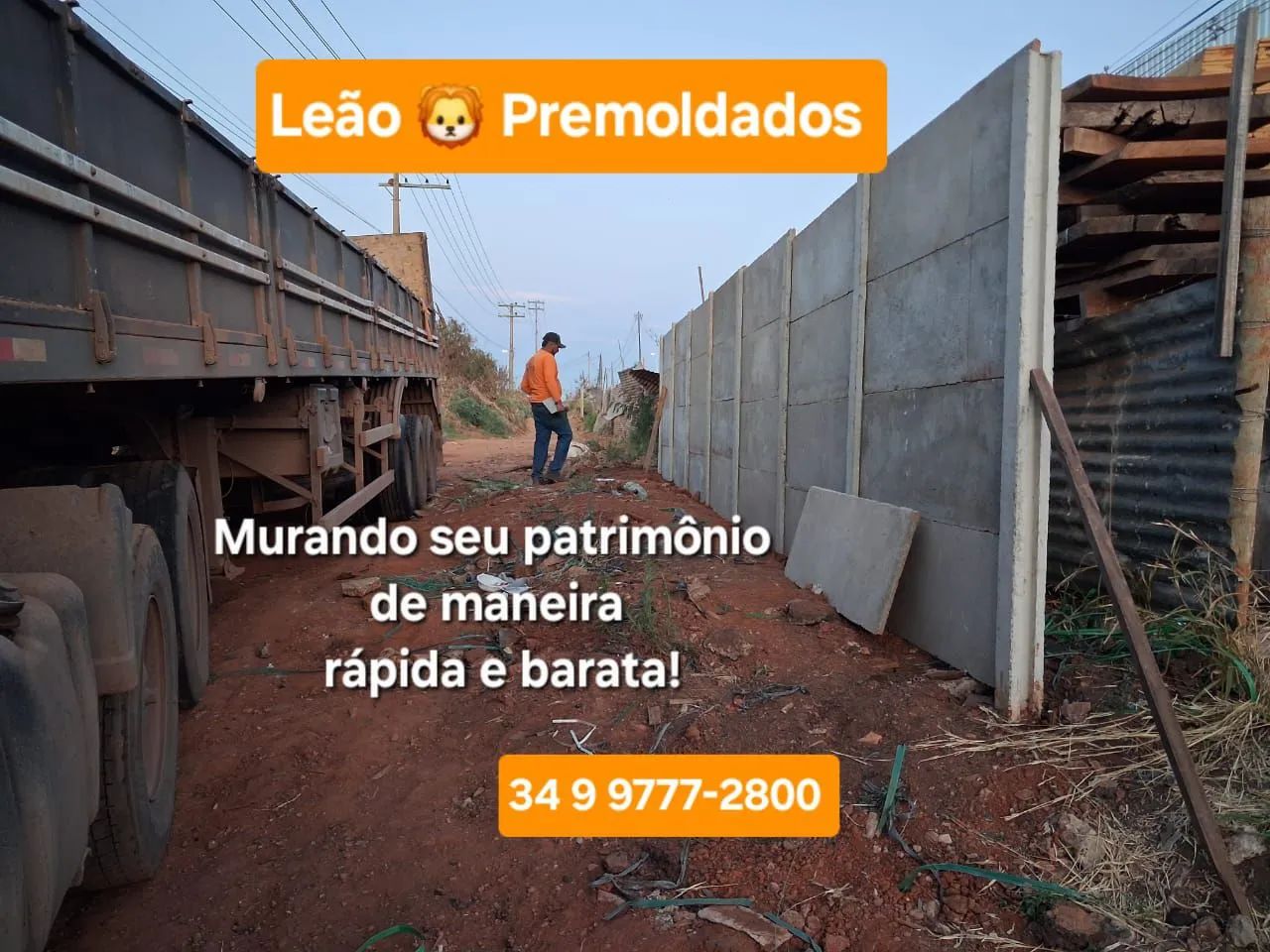 ? leão premoldados 