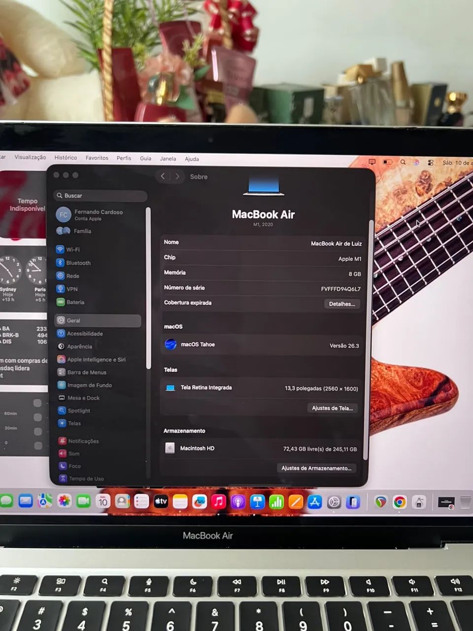 MacBook Air M1 2020 - 8gb RAM / 256gb  - Foto 3