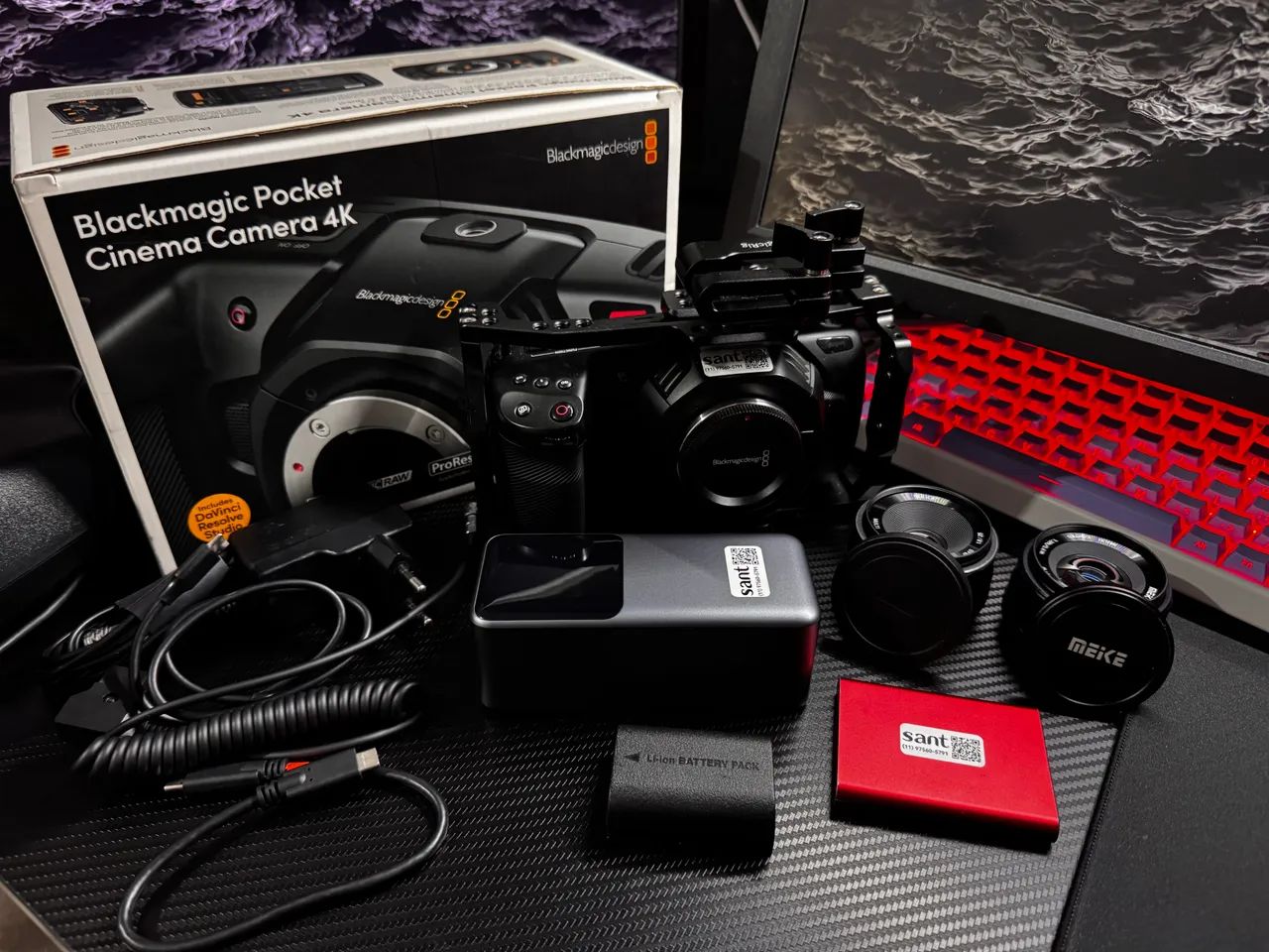 Kit blackmagic 4k - Foto 2