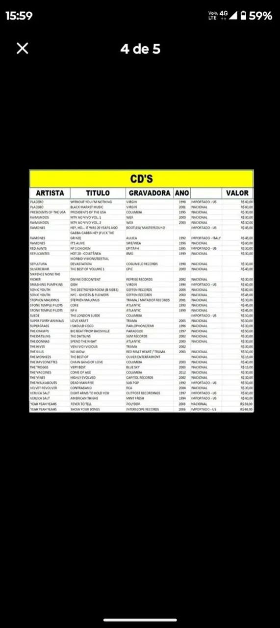 CDs E VINIS DE ROCK - Foto 4