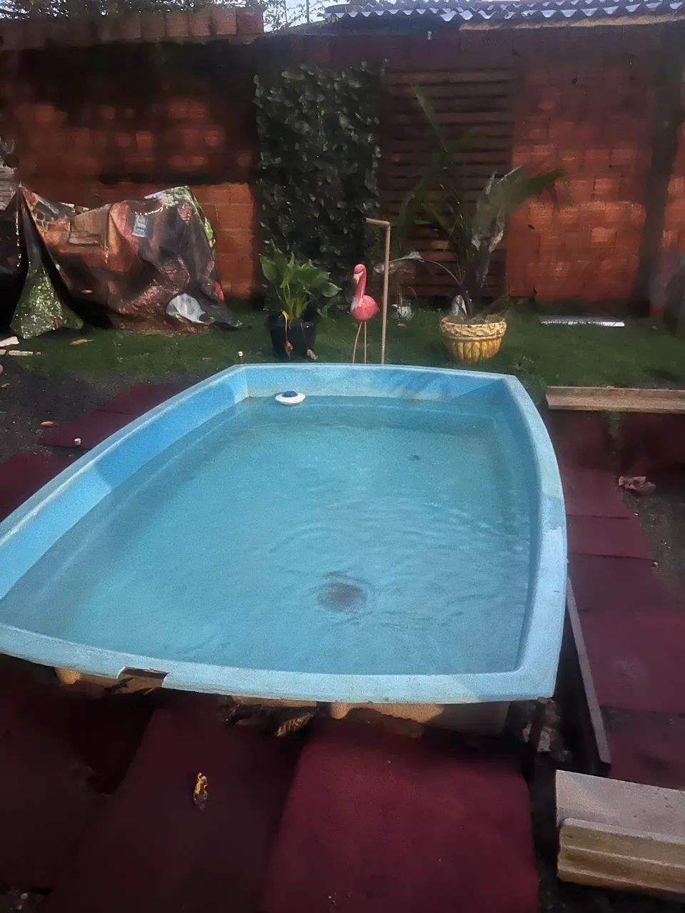 Piscina usada 3 mil litros 