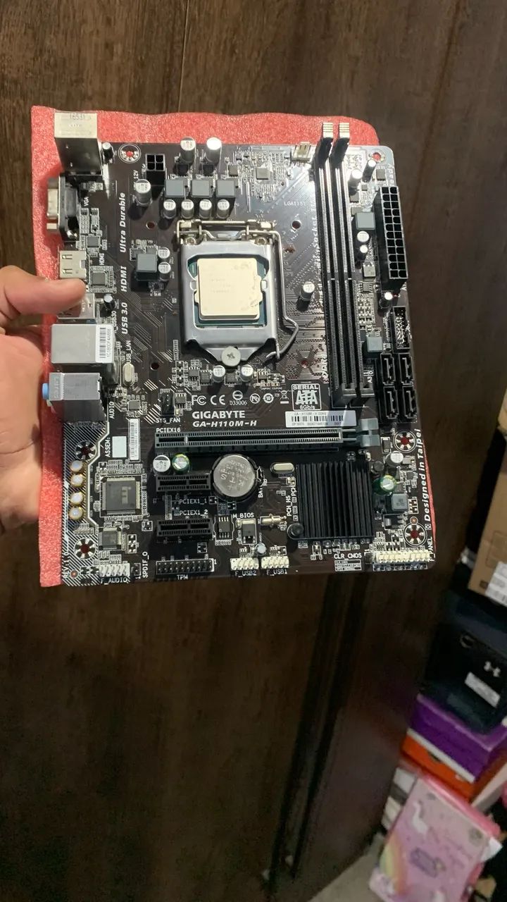 Placa-mãe Gigabyte GA-H110M-H  - Foto 3