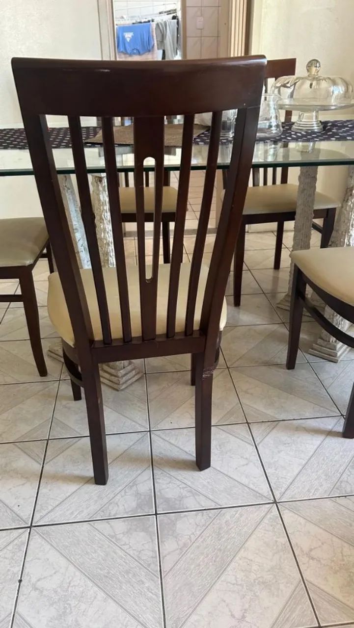 Mesa de jantar com 6 cadeiras  - Foto 3