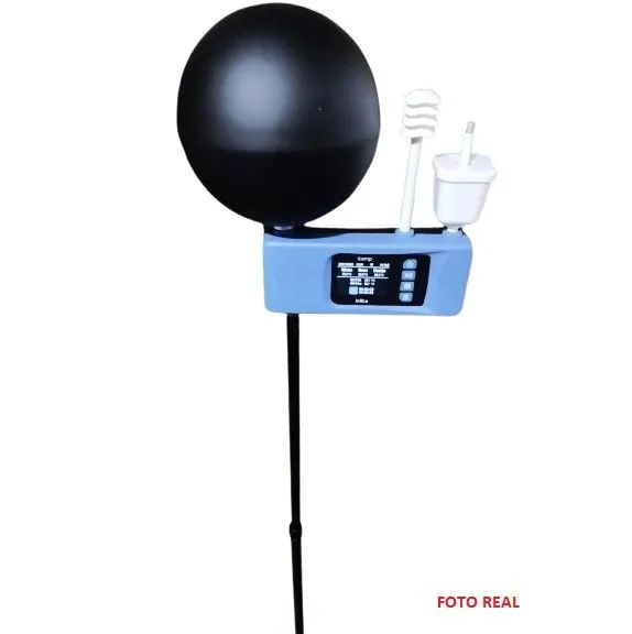 TERMÔMETRO DE GLOBO DIGITAL COM DATALOGGER - IBUTG - ITEMP - Foto 2