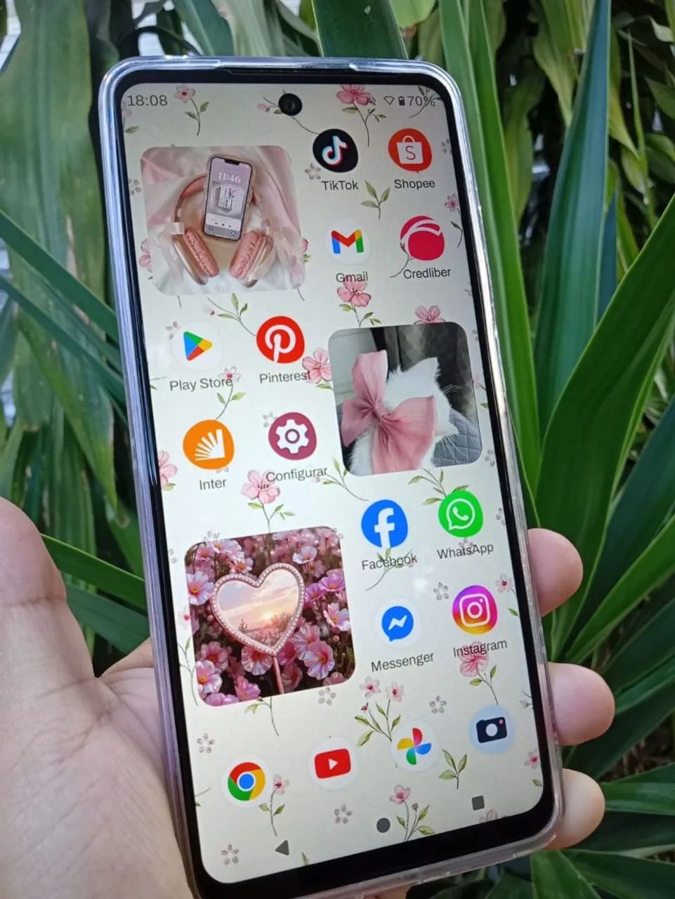 Celular MotoG24 Rosa - Foto 4