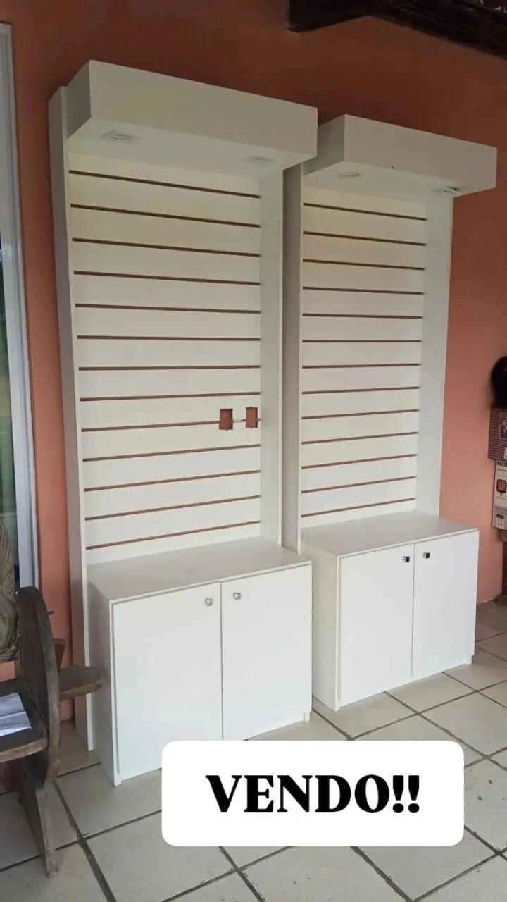 Móvel expositor projetado 