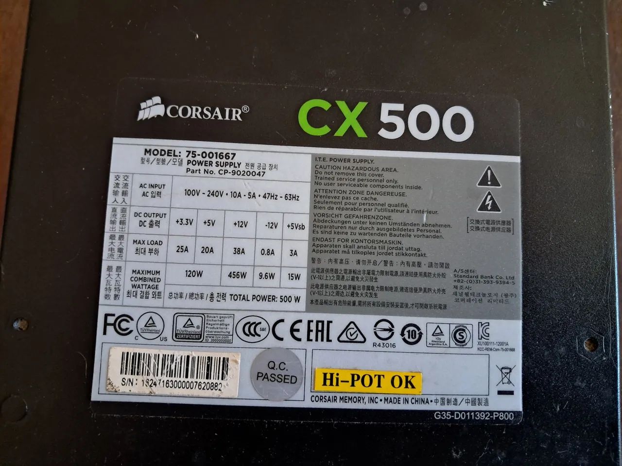 Fonte Real Corsair  - Foto 2