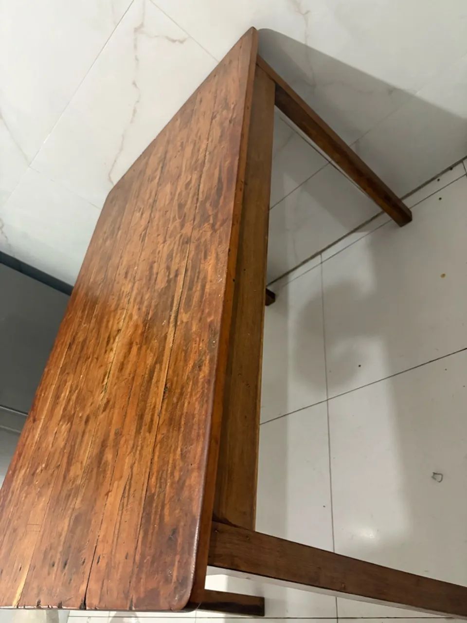 Mesa em madeira maciça  - Foto 3