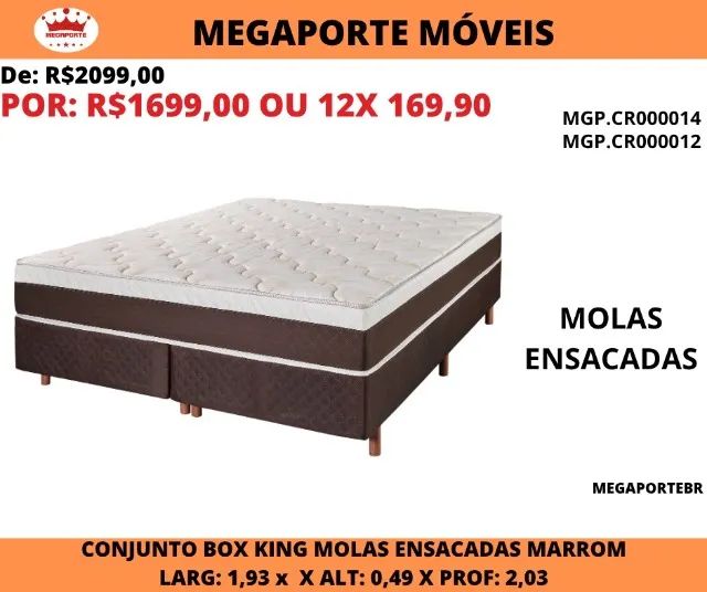 CAMA BOX KING MOLAS ENSACADAS  - Foto 2