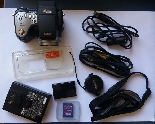 6E177 OKUMA E4809-032-400-F 動作保証 Câmera Digital Kodak EasyShare DX6490 Zoom - Ver Descrição