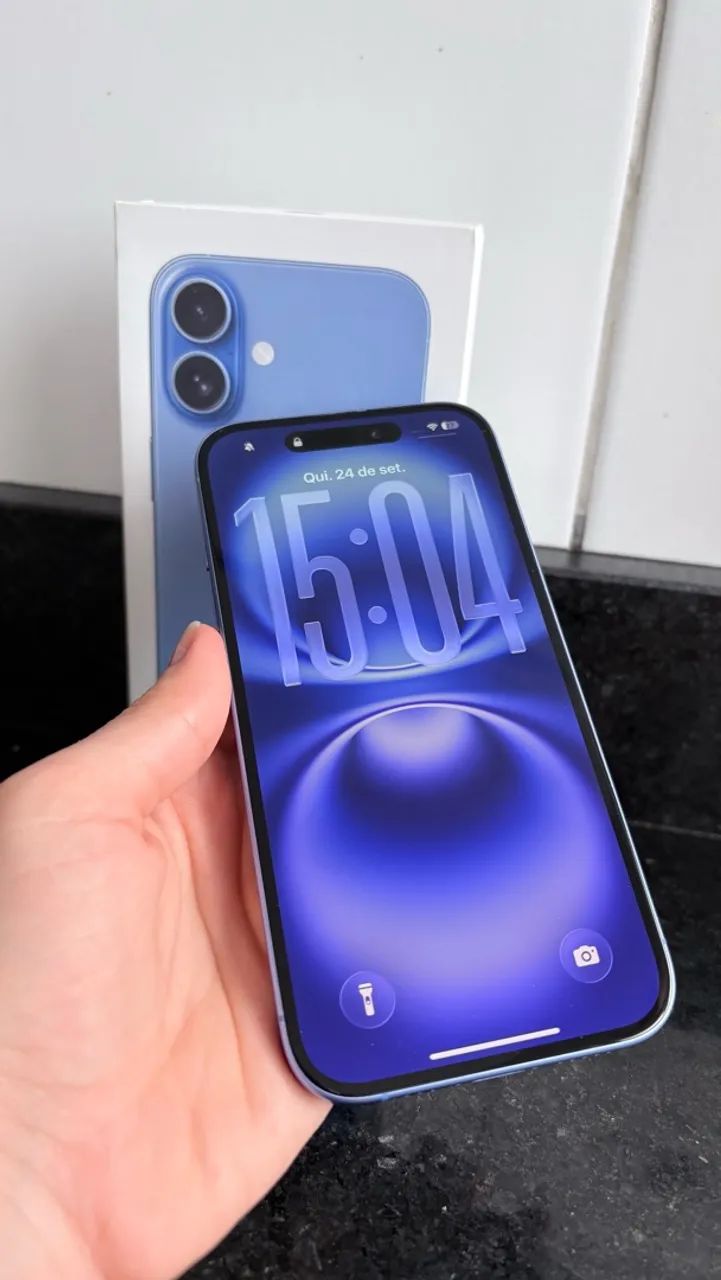 Apple IPhone 16 128gb Ultramarine - Foto 4