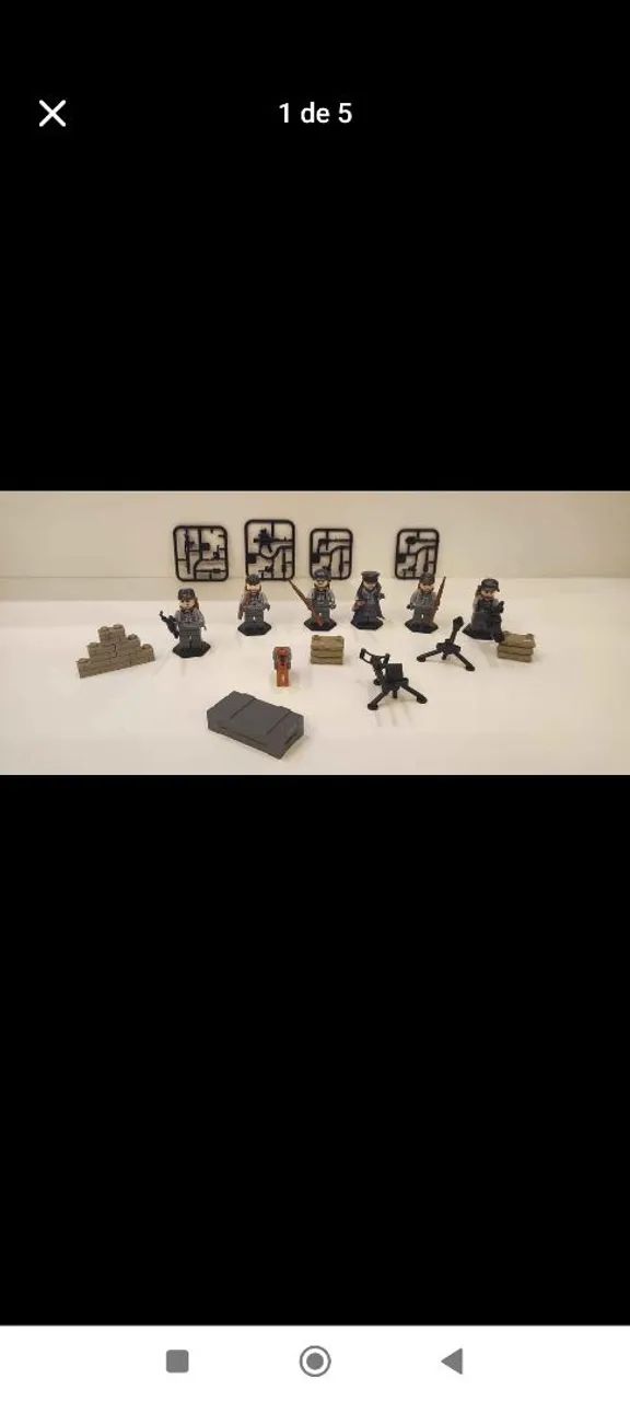 Bonecos de montar exército 