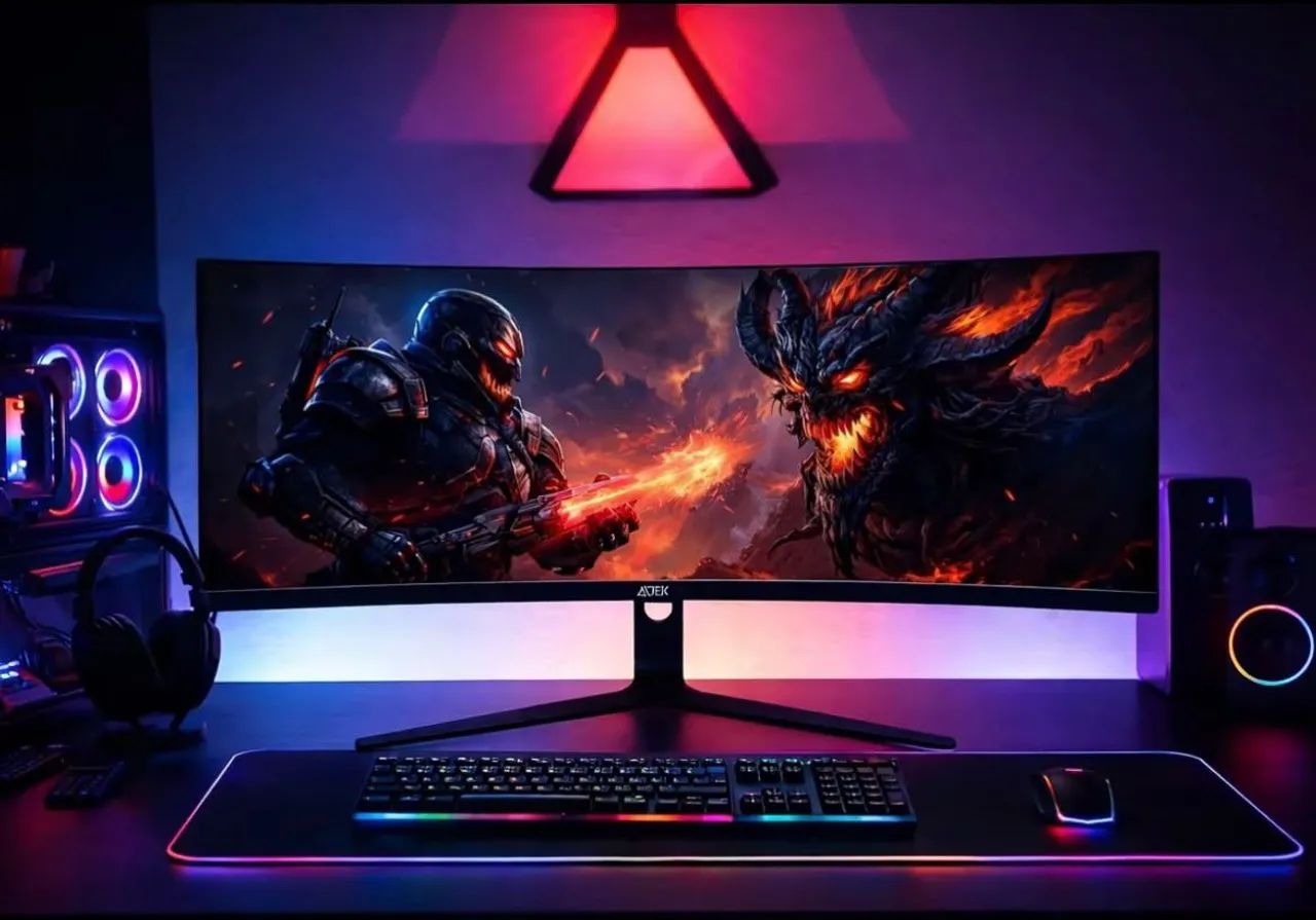 Monitor Gamer Curvo - Foto 4