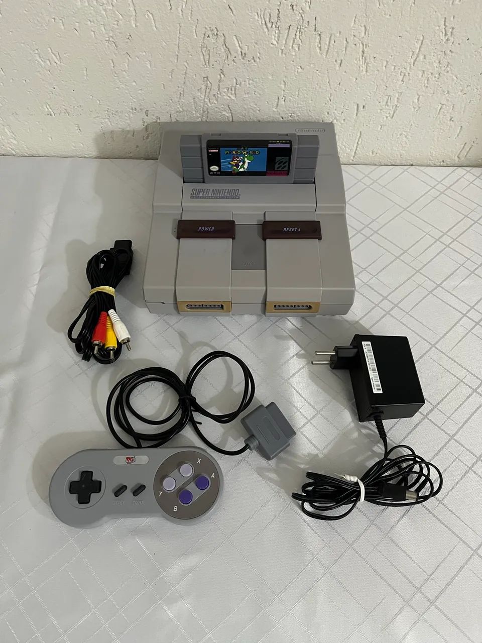 Super Nintendo Com Mario Salvando 