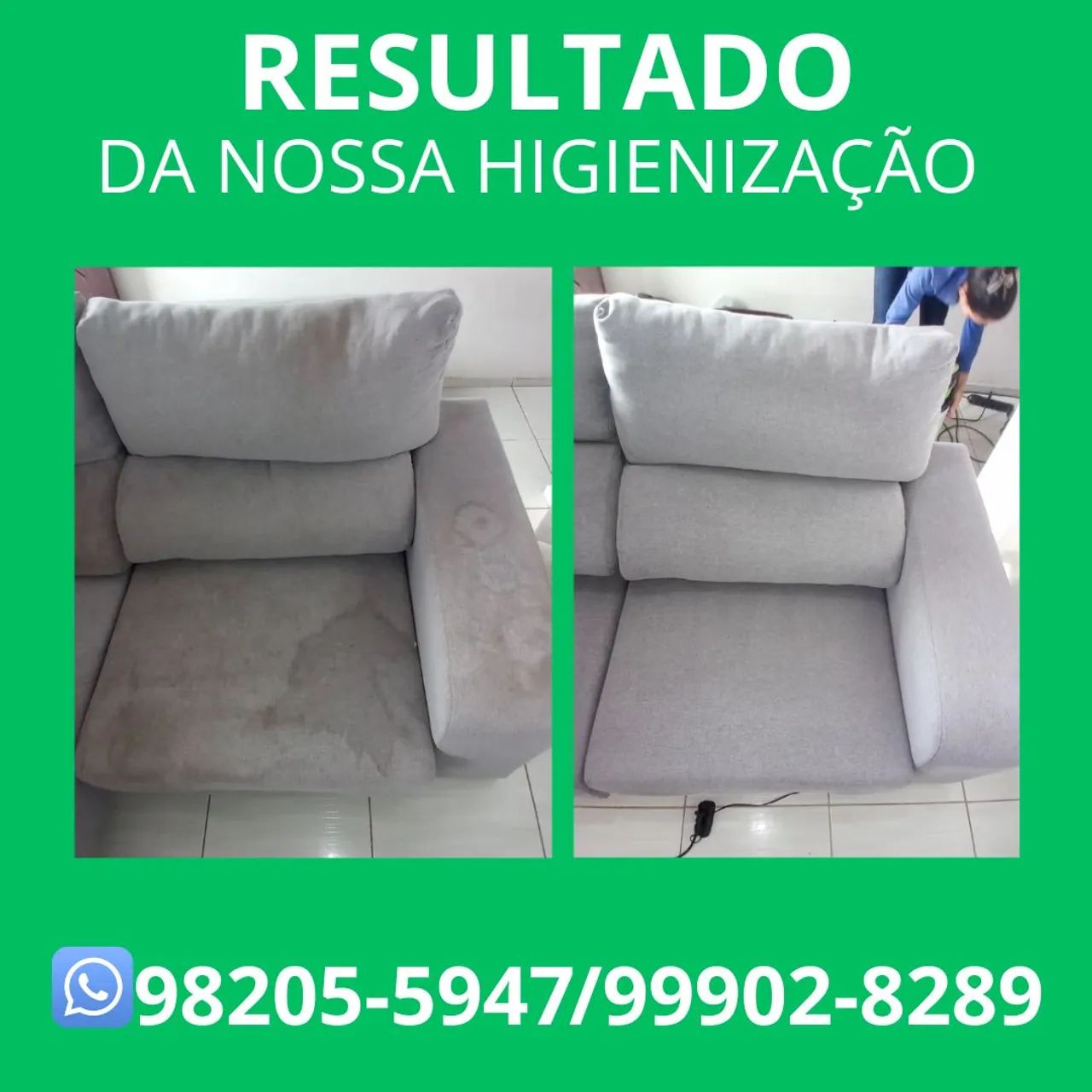 Lavagem a seco de sofá e cama  - Foto 2
