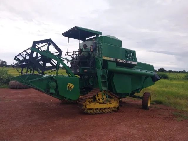 Colheitadeira SLC 6200, com Esteiras - Foto 4
