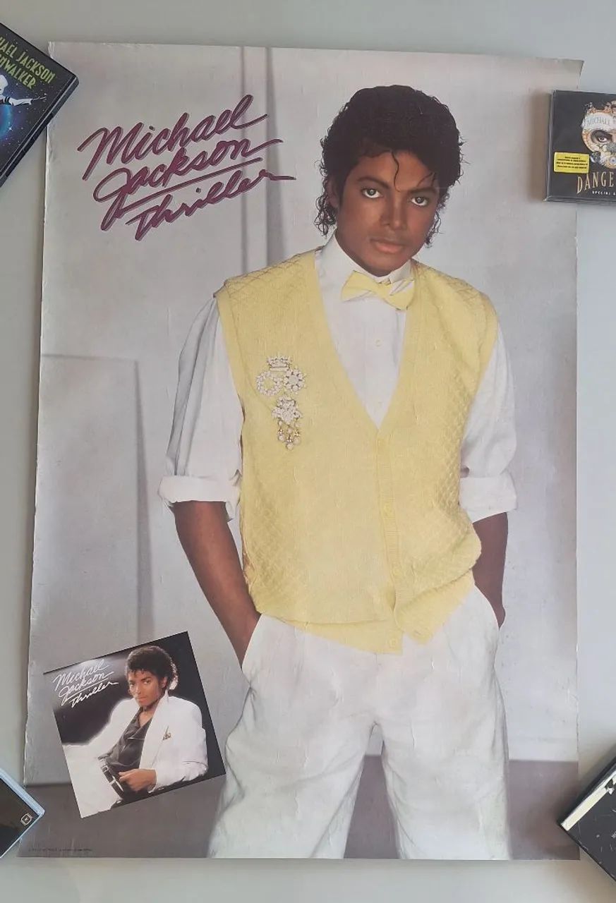 Poster promo Michael Jackson Thriller 83