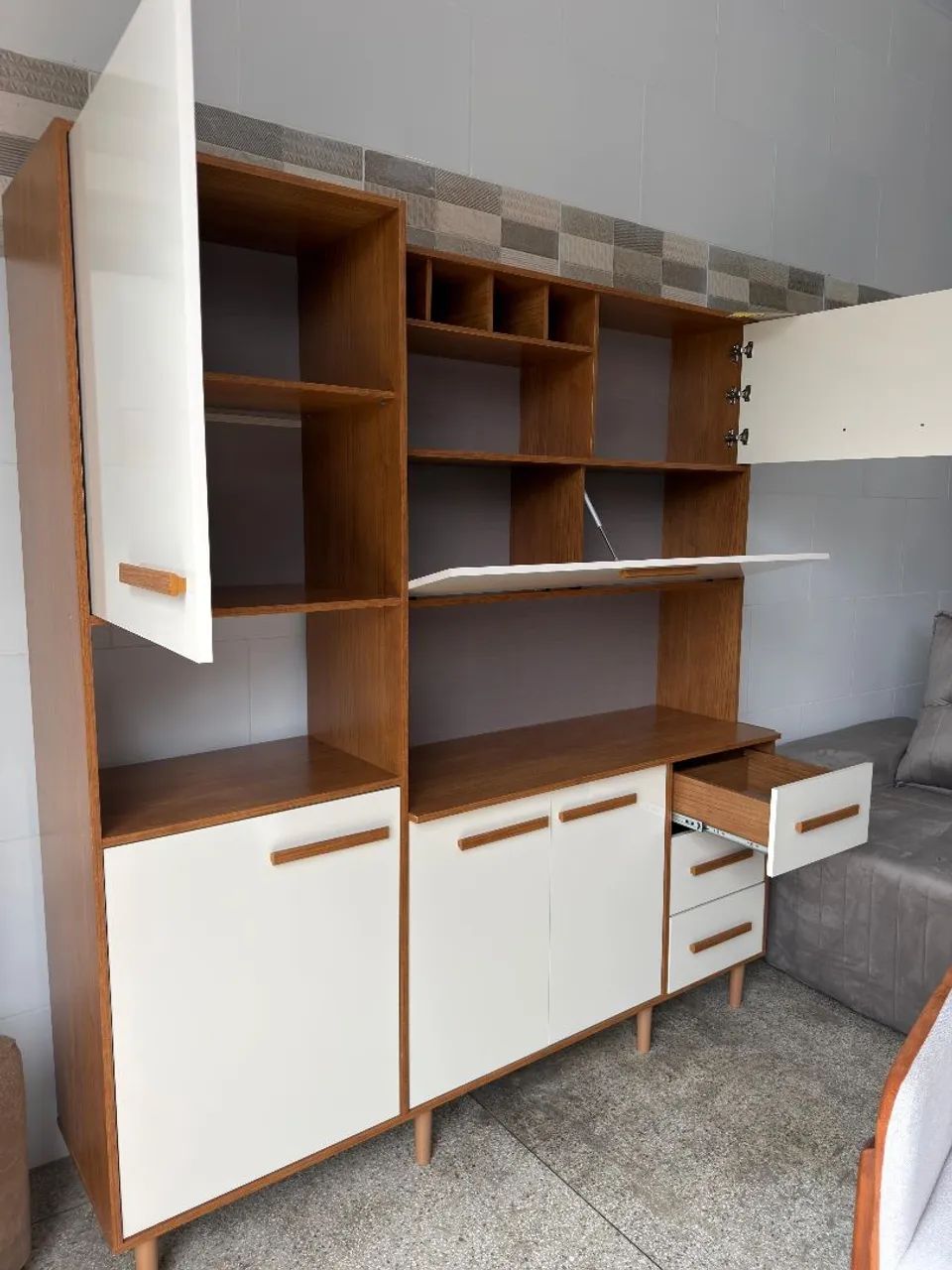 ARMÁRIO DE COZINHA COM ENTREGA E MONTAGEM GRÁTIS - Foto 2