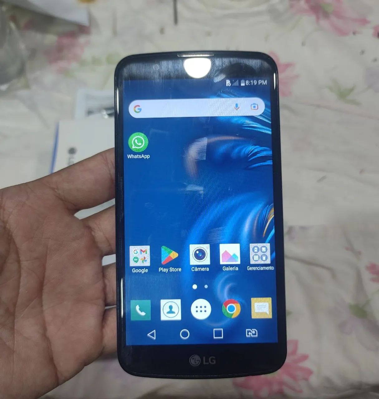 Celular LG k10 tv bem conservado. - Foto 2