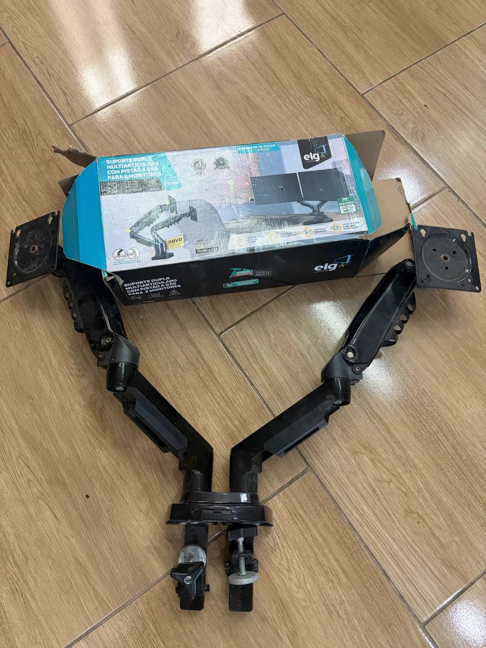 Suporte Articulado Mesa 2 Monitores - Foto 4