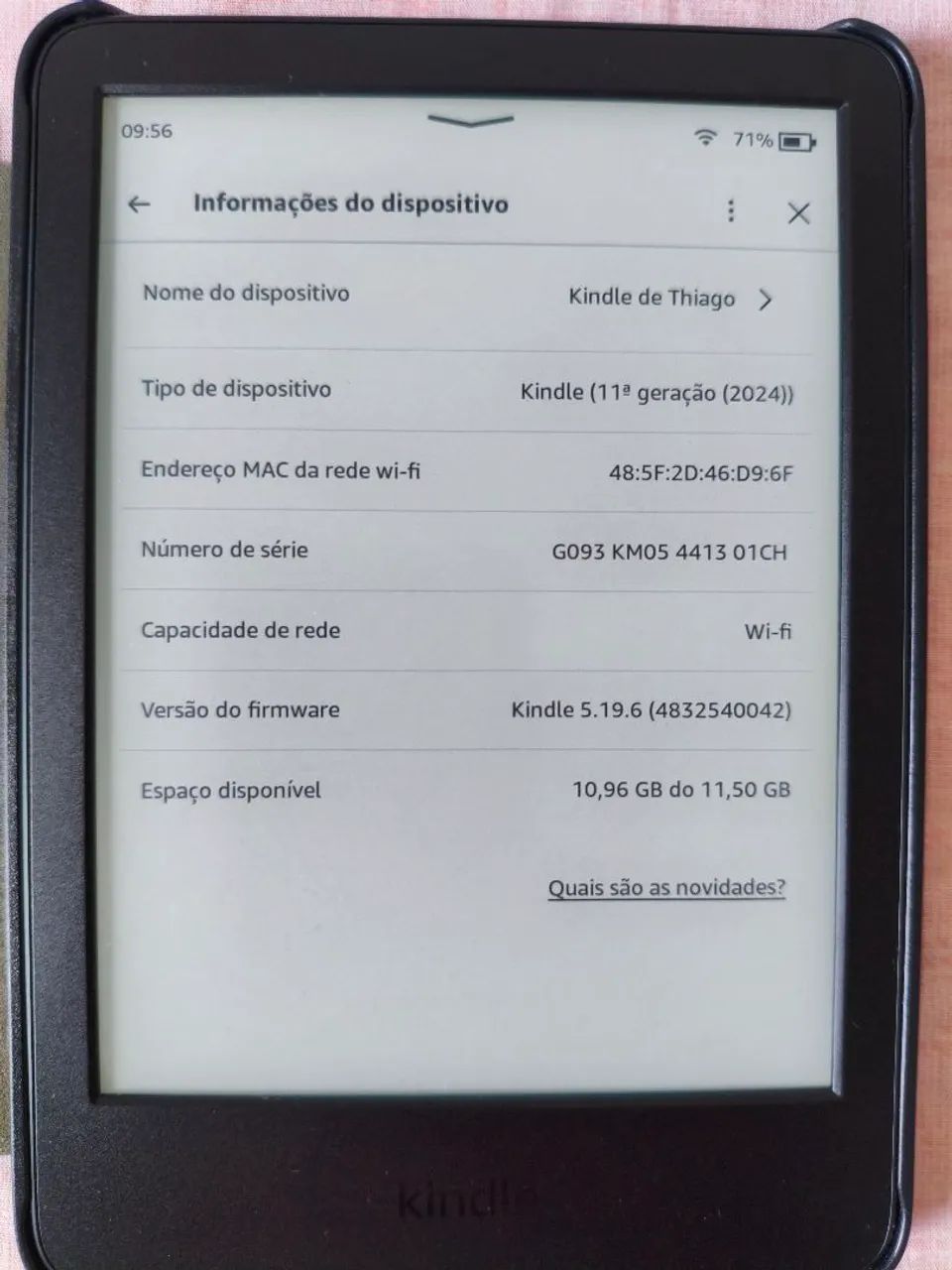 Kindle 11° geração - Foto 4