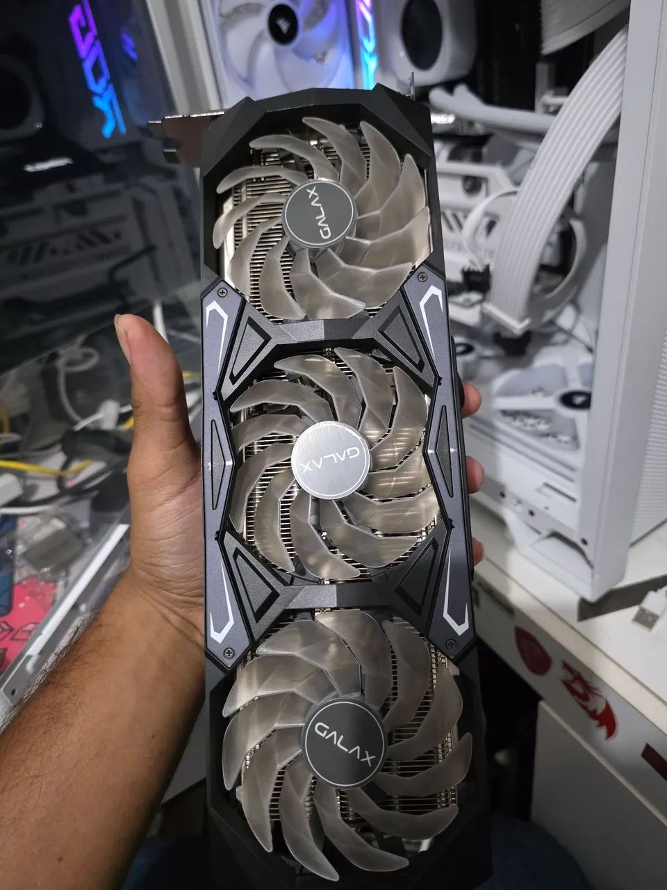 PLACA DE VÍDEO RTX 3070 TI 8GB GALAX SG - Foto 2
