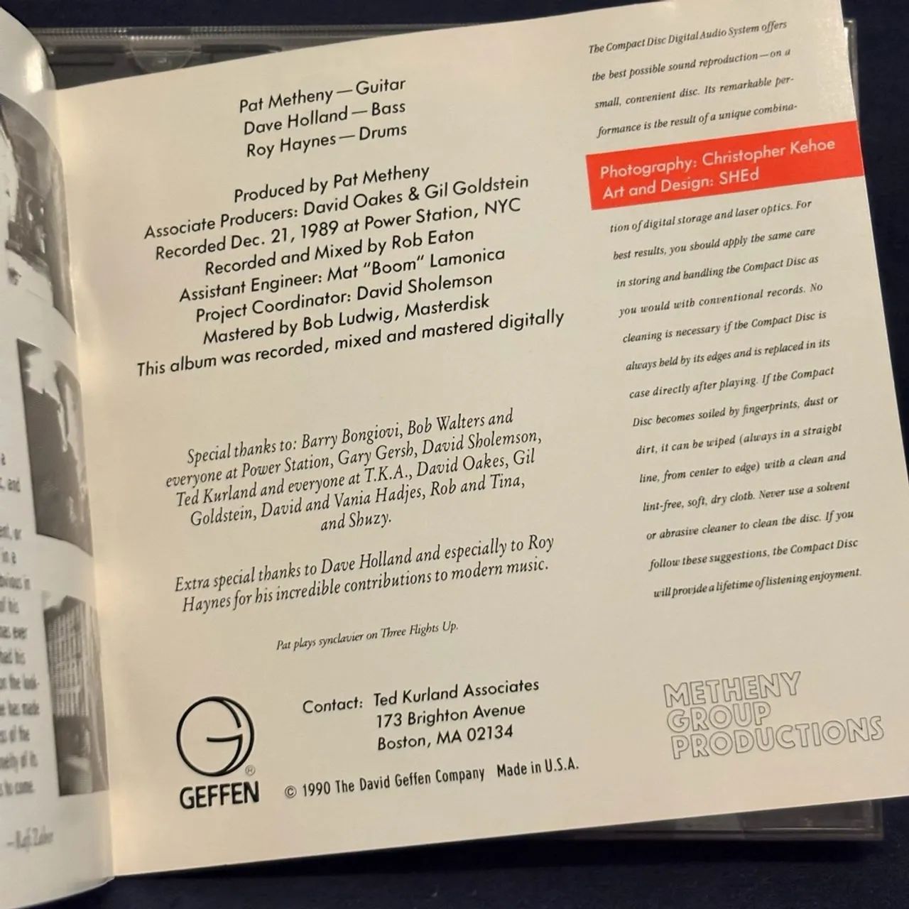 CD Pat Metheny/Dave Holland/Roy Haynes - Question and Answer - Foto 5