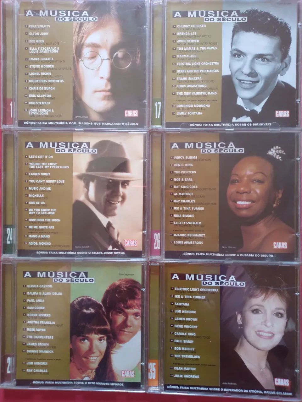 CDS A MÚSICA DO SÉCULO REVISTA CARAS - Foto 3