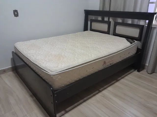 Cama casal com colchão  - Foto 3