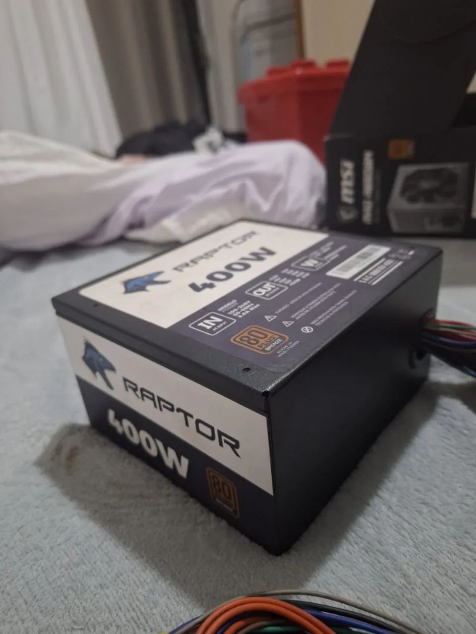 Atx Raptor Gpu Fonte ATX Raptor 400W - Bivolt PFC Ativo - Usada e Funcionando - Peças ...