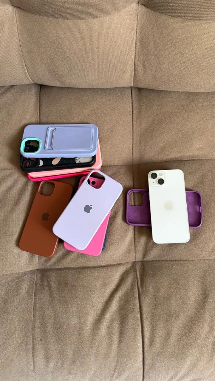 Vendo iPhone 14 de 128 GB Branco  - Foto 5