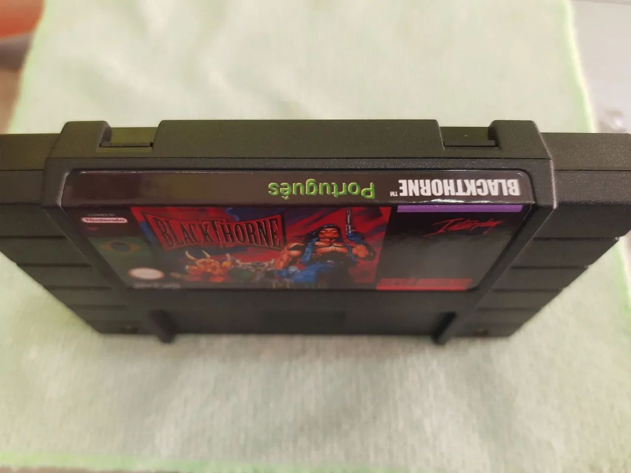 BLACK THORNE SUPER NINTENDO PCB ORIGINAL DA NINTENDO  - Foto 5