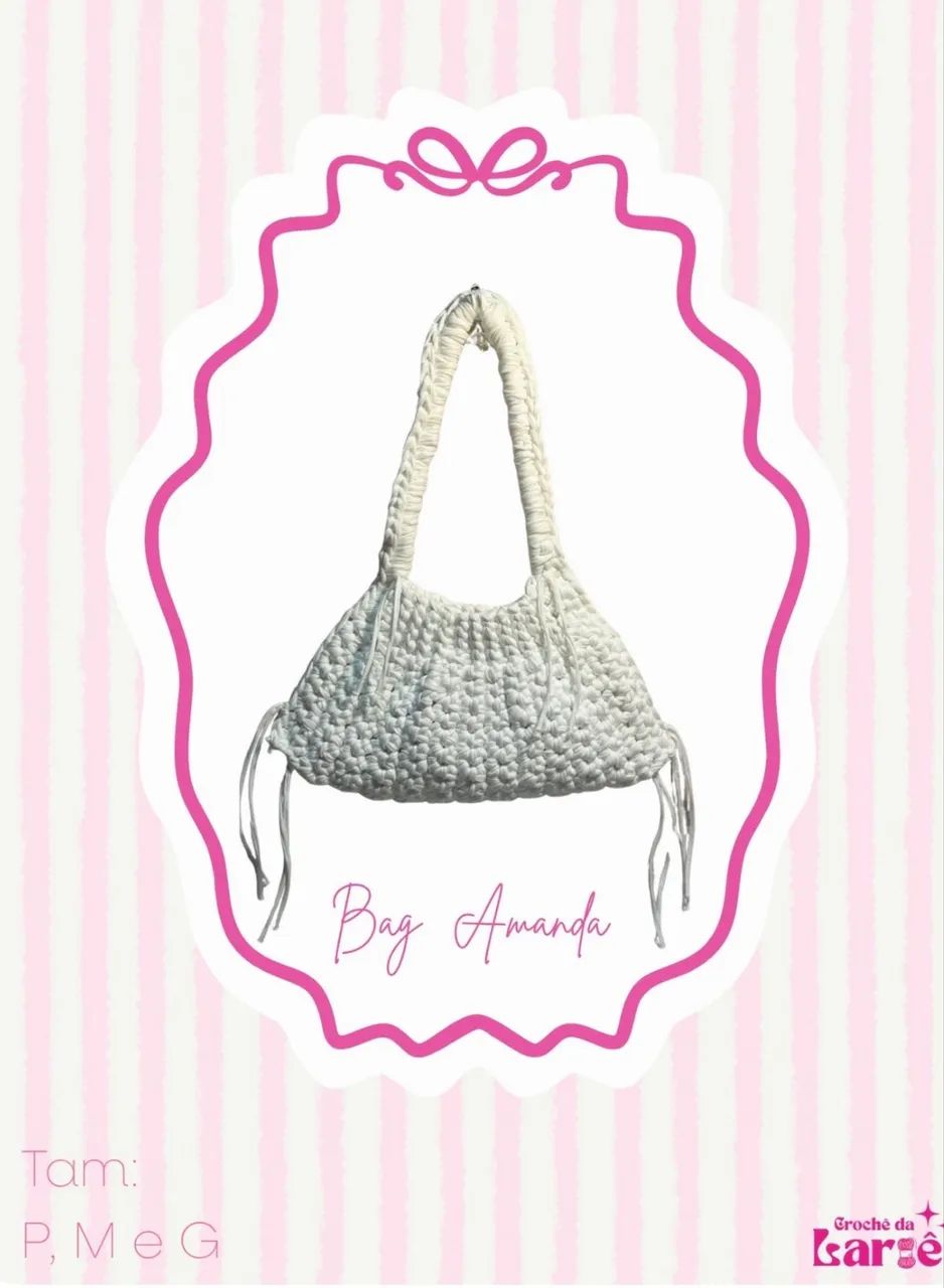 Bolsa crochê dusk bag
