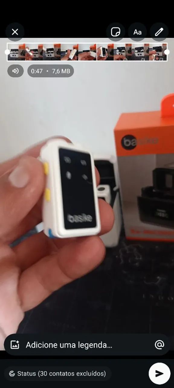 Microfone lapela duplo sem fio para iPhone 15, Android e lightning / PREÇO IMBATÍVEL  - Foto 2