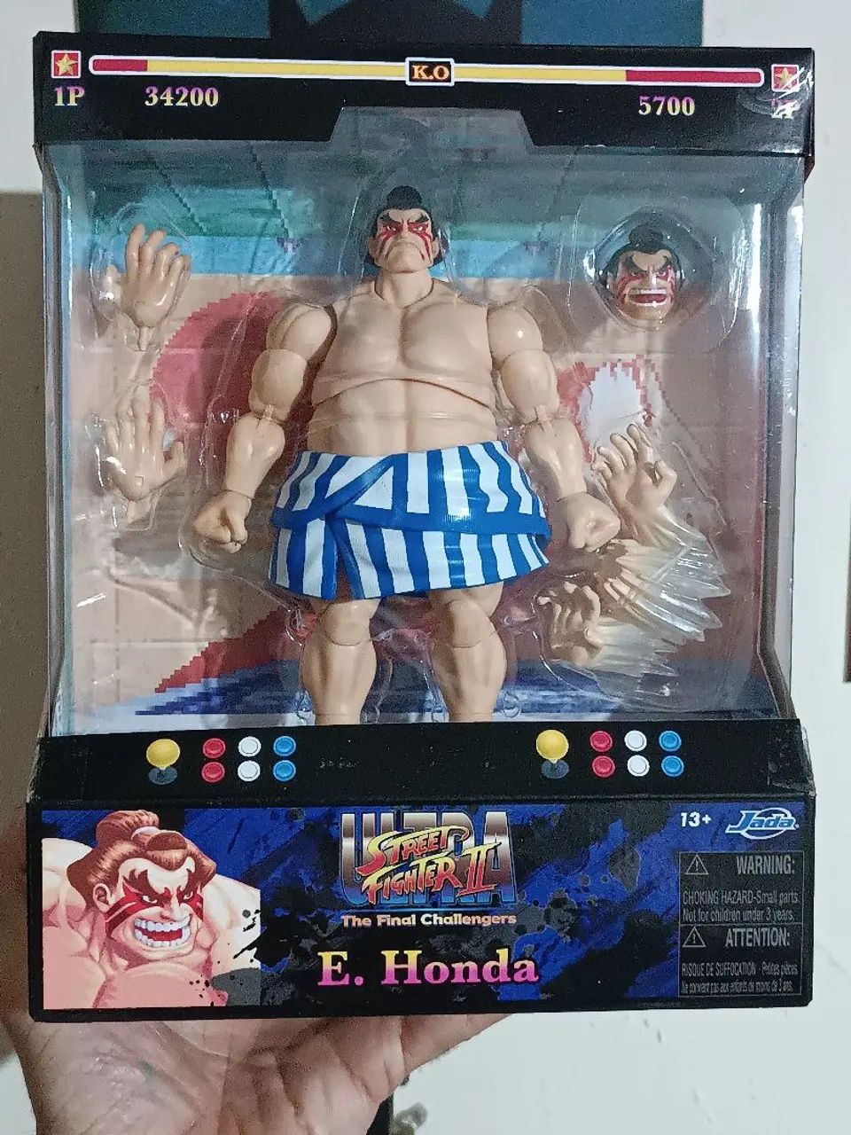 E.Honda Jada Toys ultra Street Fighter 2