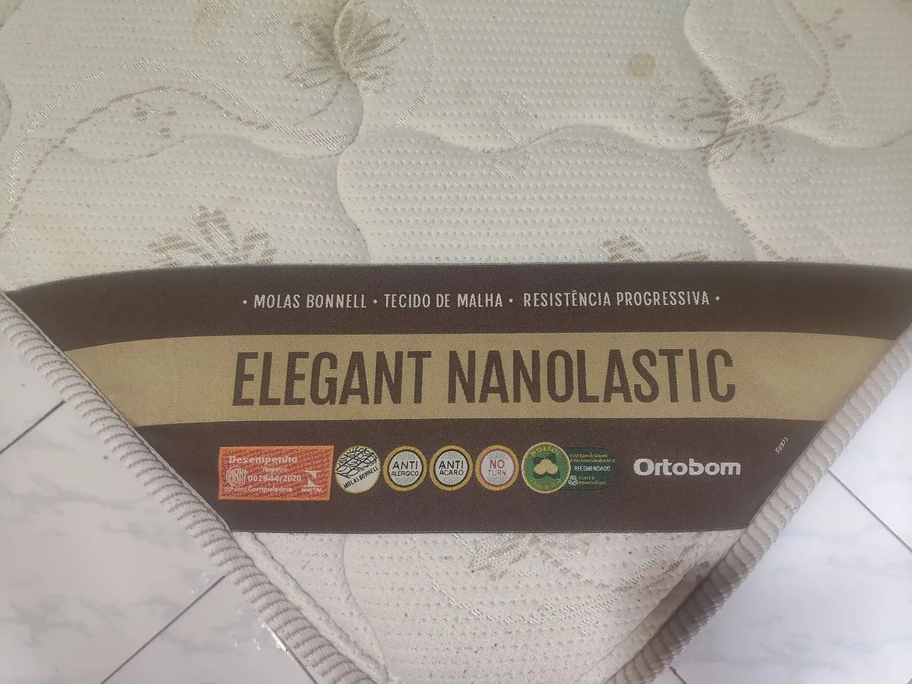 Cama Queen Ortobom Elegant Nanolastic molas Bonnell - Foto 2