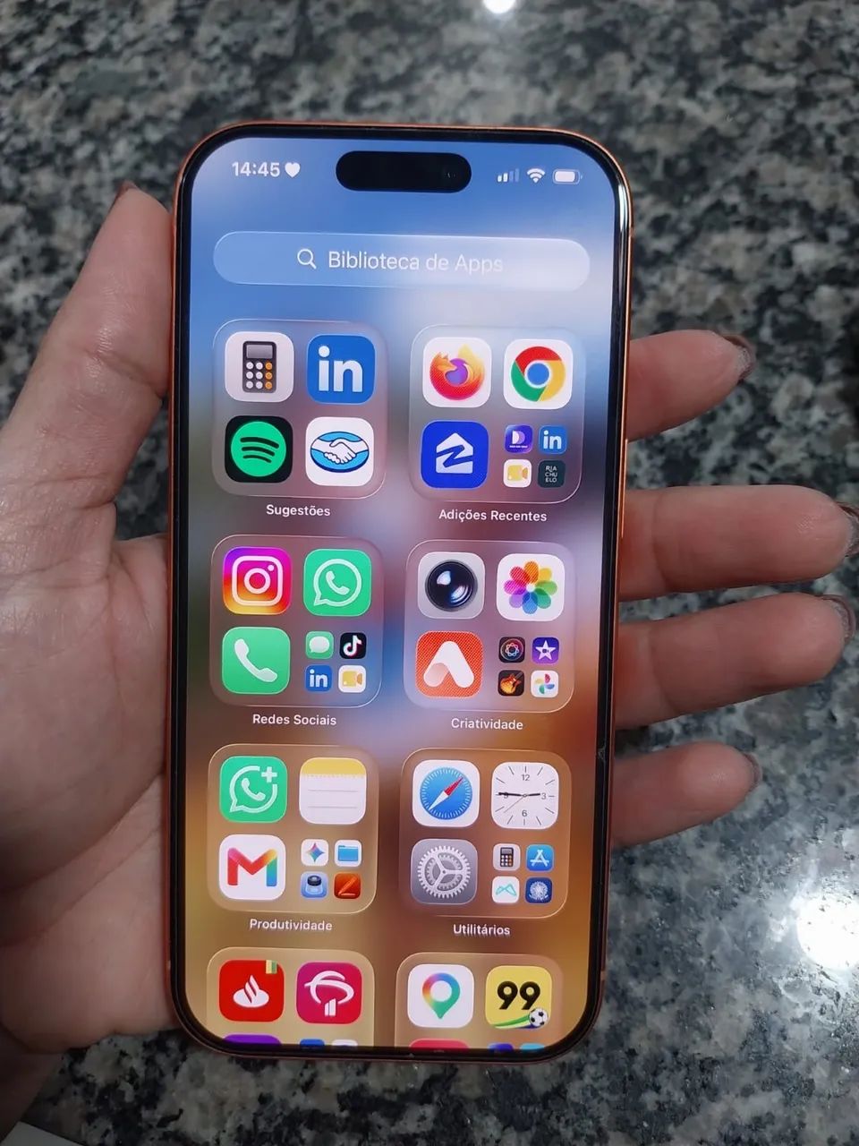 iPhone 17 laranja  - Foto 2