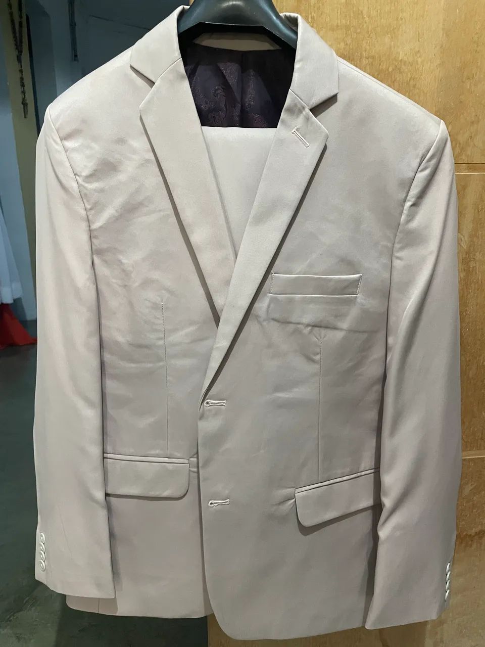 Terno Bege Slim - Foto 2