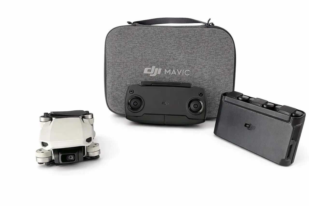 Drone DJI Mavic Mini Fly More Combo + 3 Baterias + Caixa Original